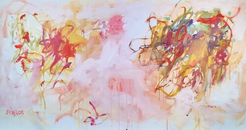 Join me to heaven van Emily Starck, Schilderij te koop op Singulart