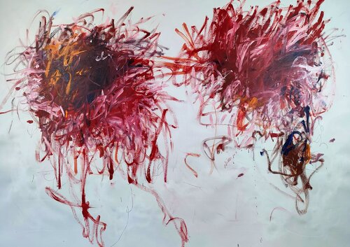 Le baiser van Emily Starck, Schilderij te koop op Singulart