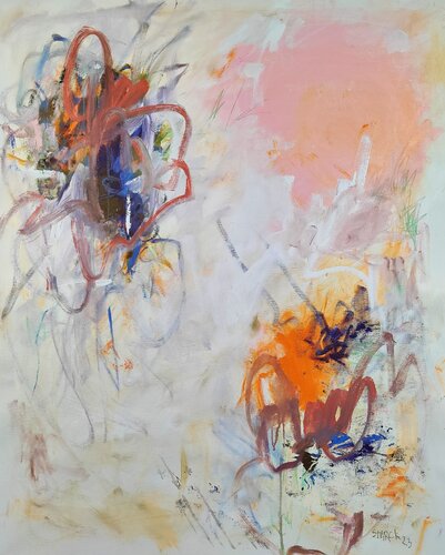 Butterflies are back di Emily Starck, Pittura in vendita su Singulart