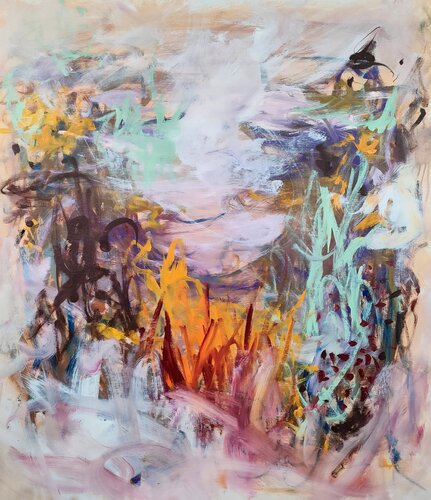 Red dots di Emily Starck, Pittura in vendita su Singulart