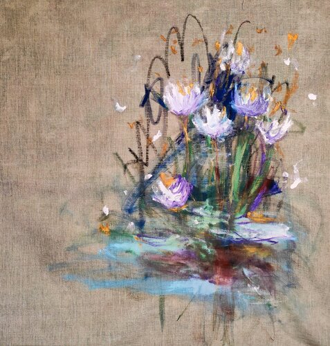 May Flowers van Emily Starck, Schilderij te koop op Singulart