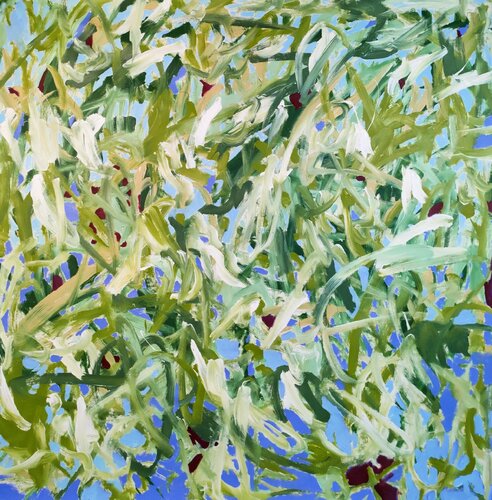 Vertes fougères by Emily Starck, 회화 for Sale on Singulart