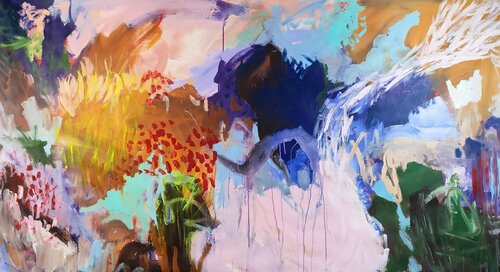 Touches of love di Emily Starck, Pittura in vendita su Singulart