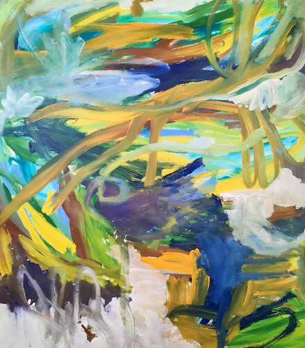 Vegetal laces by Emily Starck, 회화 for Sale on Singulart