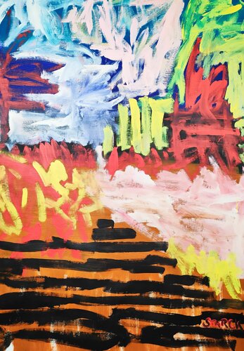 Un coup de maître di Emily Starck, Pittura in vendita su Singulart