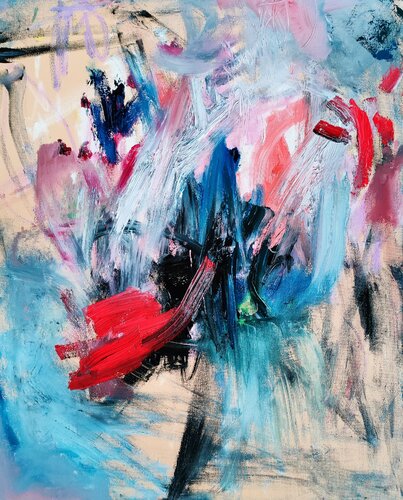 Let's play van Emily Starck, Schilderij te koop op Singulart