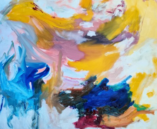 Positive vibes by Emily Starck, 油畫 for Sale on Singulart