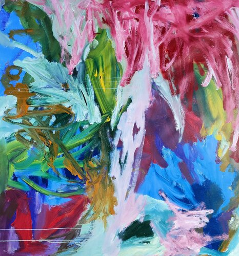 Pourquoi suis-je ? Pour quoi suis-je ? van Emily Starck, Schilderij te koop op Singulart