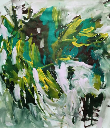 Green Nature van Emily Starck, Schilderij te koop op Singulart
