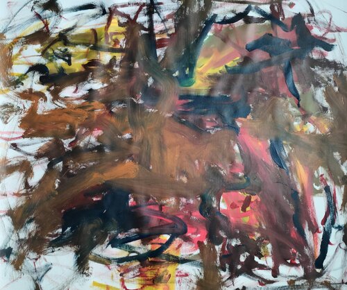 Nous retournerons à la terre di Emily Starck, Pittura in vendita su Singulart