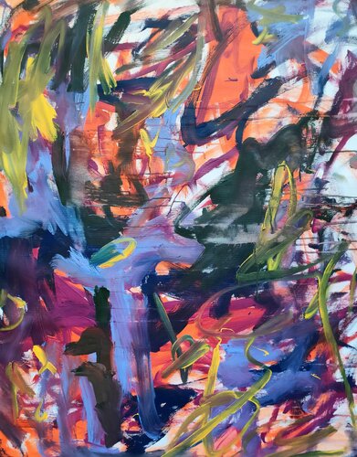 Myosotis di Emily Starck, Pittura in vendita su Singulart