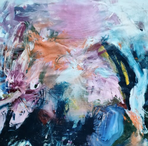 Winter lights di Emily Starck, Pittura in vendita su Singulart