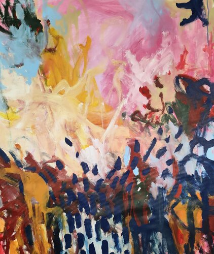 Gushing di Emily Starck, Pittura in vendita su Singulart