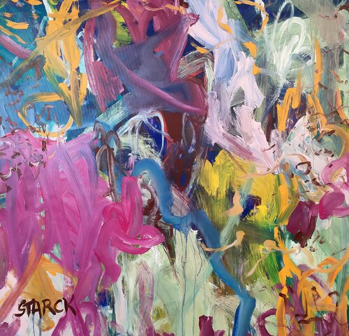 Hot summer night by Emily Starck, 油畫 for Sale on Singulart