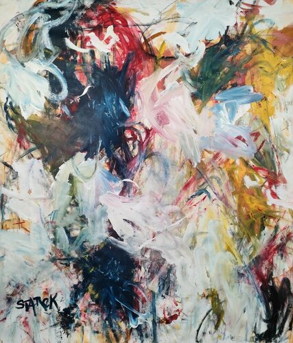 Colors conversation de Emily Starck, Pintura a la venta en Singulart