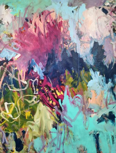 A l'ombre du Catalpa by Emily Starck, 油畫 for Sale on Singulart