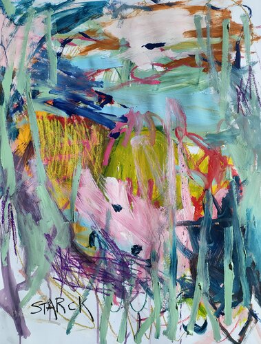 It's raining on my heart von Emily Starck, Malerei kaufen auf Singulart