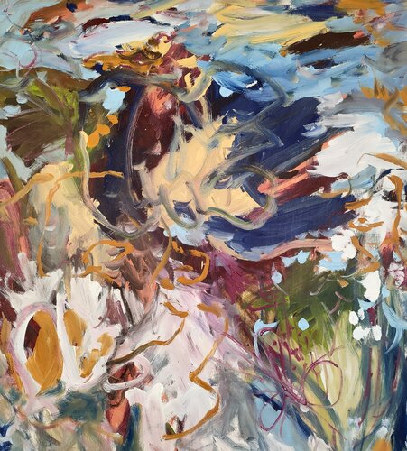 Pond reflections van Emily Starck, Schilderij te koop op Singulart