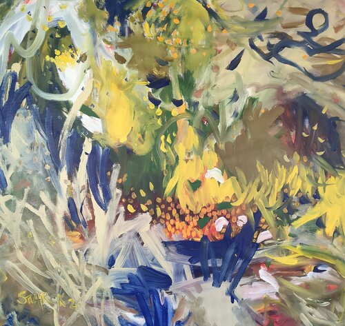 Blooming Acacia de Emily Starck, Pintura a la venta en Singulart