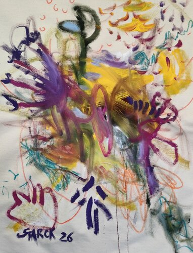 Hand exercise par Emily Starck, Peinture en vente sur Singulart