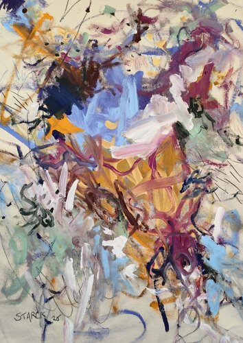 Muscaris par Emily Starck, Peinture en vente sur Singulart