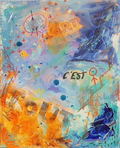 L'art c'est tout van Emily Starck, Schilderij te koop op Singulart