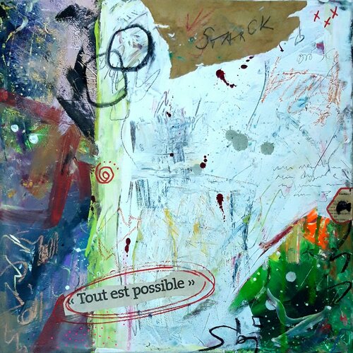 Tout est possible von Emily Starck, Malerei kaufen auf Singulart