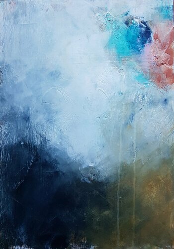 Les prémices de l'hiver di Emily Starck, Pittura in vendita su Singulart