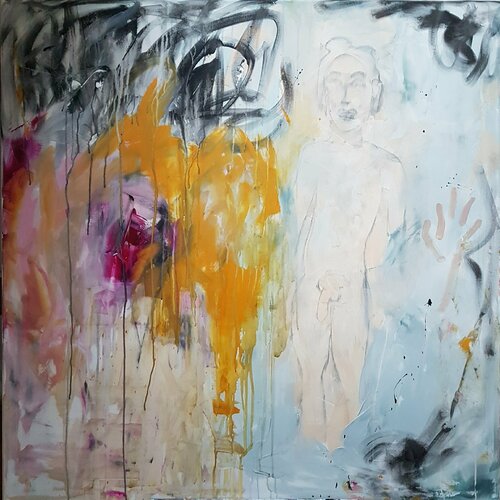 La déchéance de l'espèce humaine /  der Abbau der menschlichen Spezies / the degradation of the human species von Emily Starck, Malerei kaufen auf Singulart