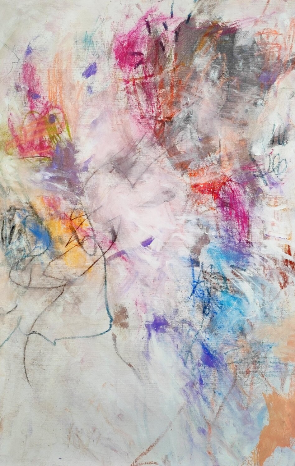 Abstract self portrait Emily Starck