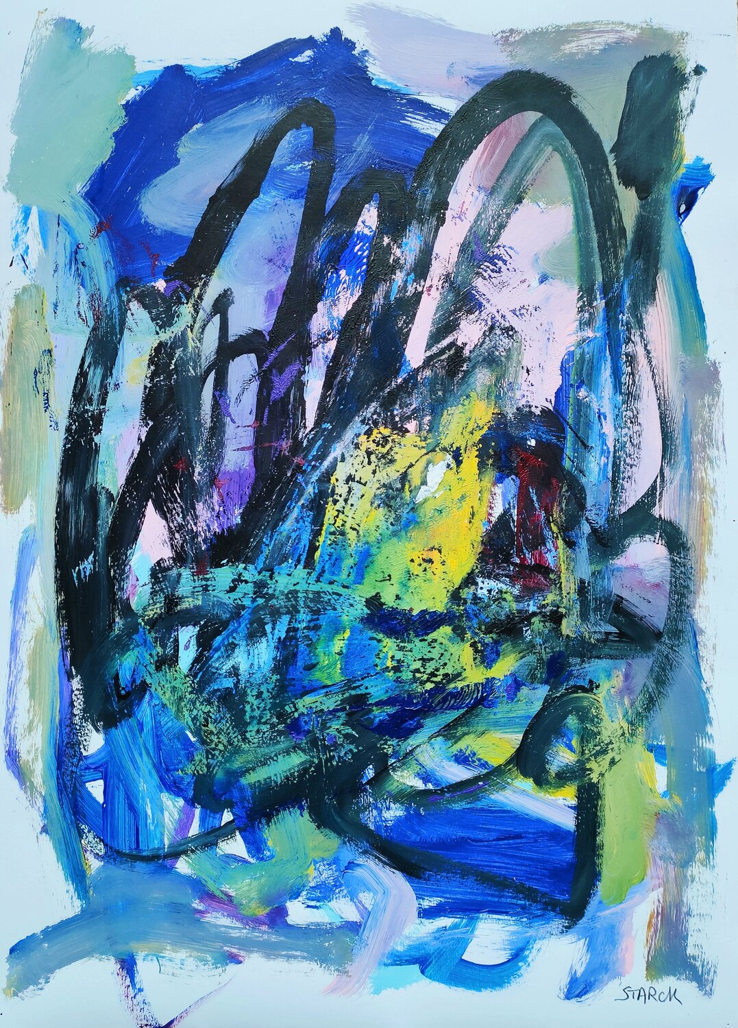 Bleu III Emily Starck