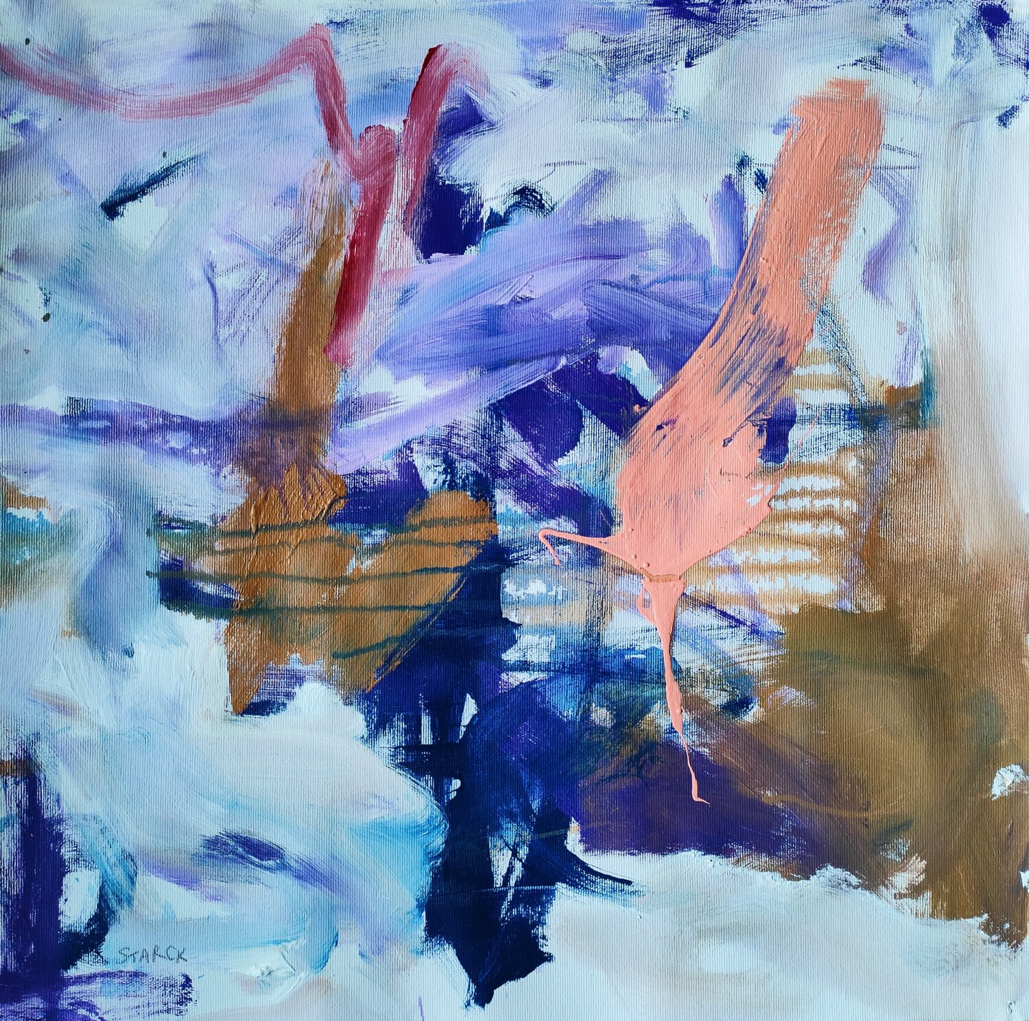 Untitled blue 2024 Emily Starck