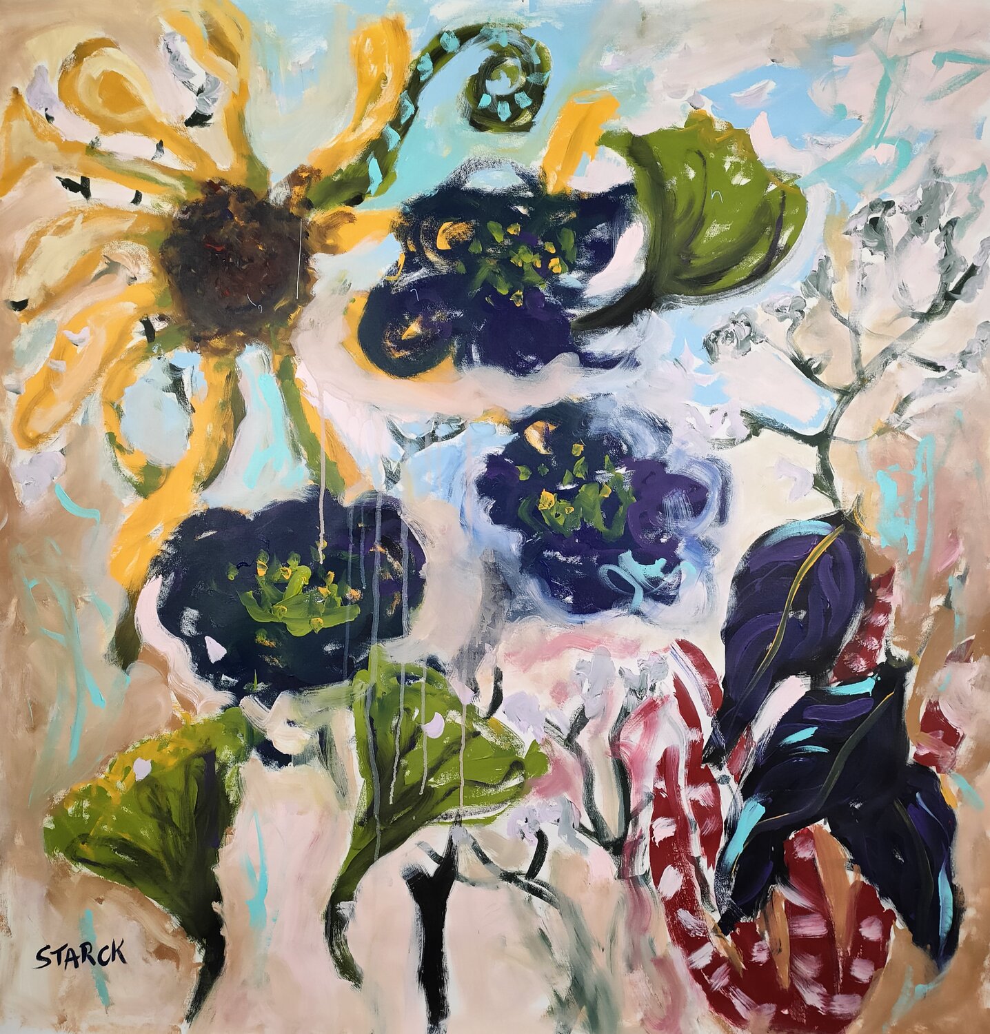 Floral composition 0824 Emily Starck