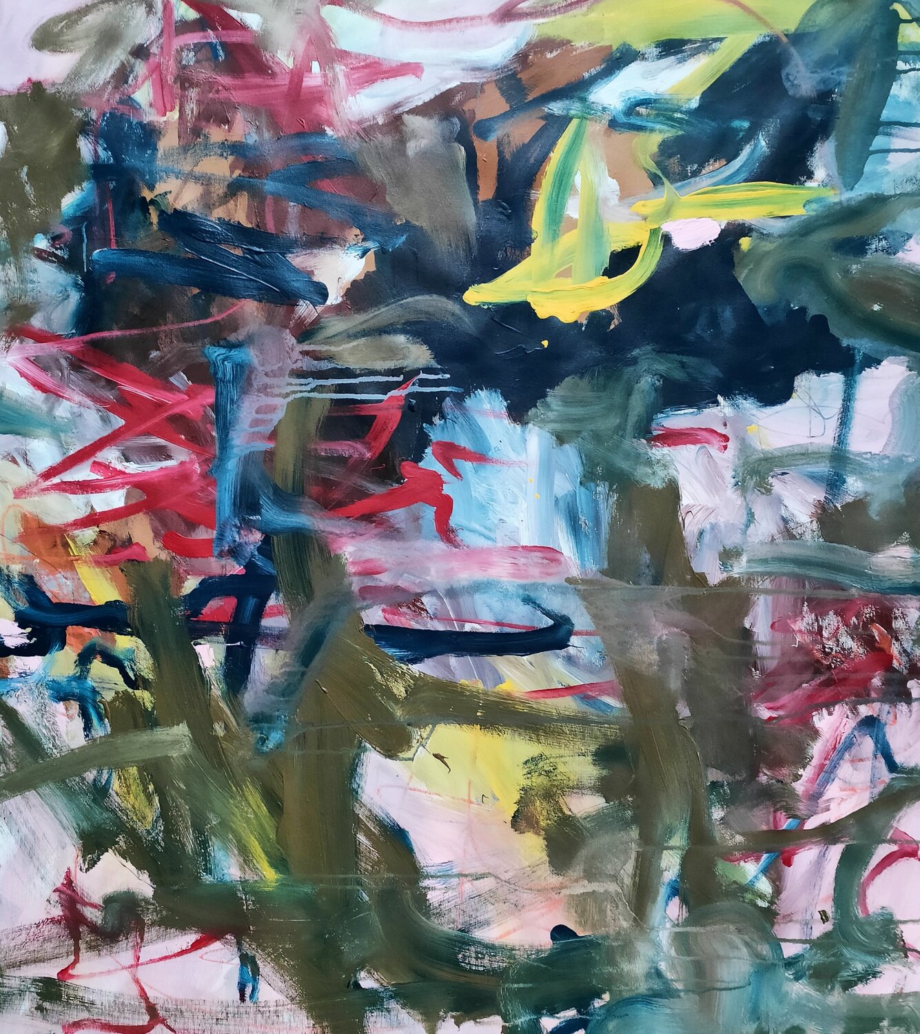The sphere of emotions is a jungle Emily Starck Originalgemälde zu verkaufen