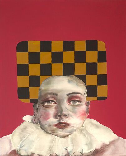 AP XXVI or “The Silent Performer” von Sabina Šinko, Malerei kaufen auf Singulart