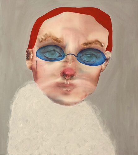 AP XXV or “Behind the Glass” par Sabina Šinko, Peinture en vente sur Singulart