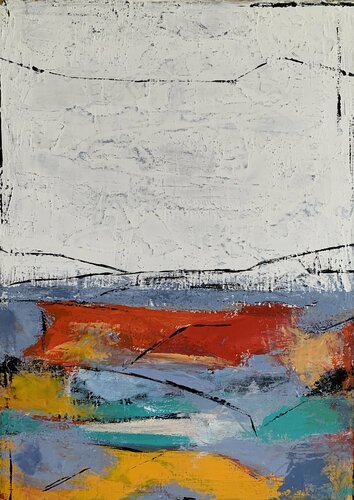 Colors of Peru (diptych, set of 2 artworks) di Flavia Birsan, Pittura in vendita su Singulart