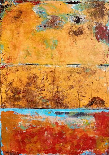 The secret garden di Flavia Birsan, Pittura in vendita su Singulart