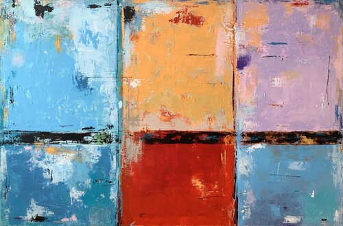 Walls in Napoli di Flavia Birsan, Pittura in vendita su Singulart