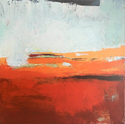Poppy Red di Flavia Birsan, Pittura in vendita su Singulart