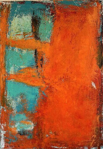 Dance Me to the Sun van Flavia Birsan, Schilderij te koop op Singulart