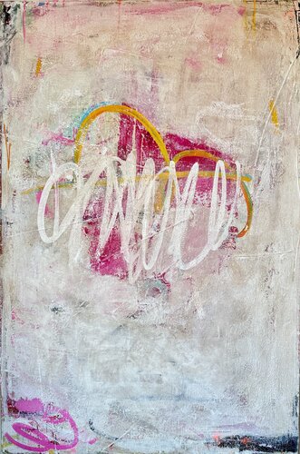 I Saw A Unicorn in the Garden van Flavia Birsan, Schilderij te koop op Singulart