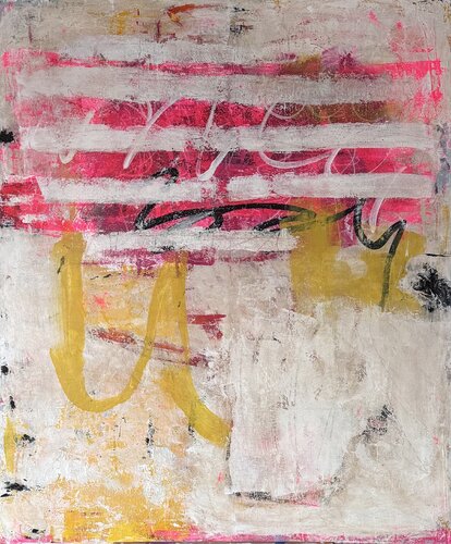 Life Through Pink Glasses de Flavia Birsan, Pintura a la venta en Singulart