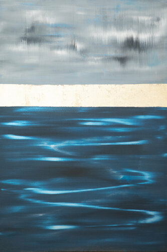 Marine winter di Flavia Birsan, Pittura in vendita su Singulart