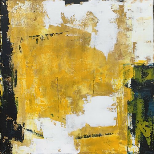 Yellow  Interlude di Flavia Birsan, Pittura in vendita su Singulart
