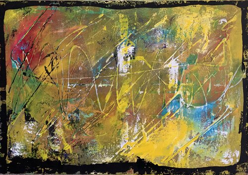 Yellow Memories di Flavia Birsan, Pittura in vendita su Singulart