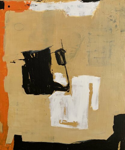 Vanilla Geometrica di Flavia Birsan, Pittura in vendita su Singulart