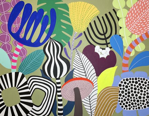 Own Patterns van Yihong Hsu, Schilderij te koop op Singulart