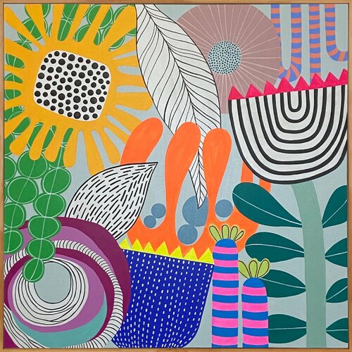 Closer Together van Yihong Hsu, Schilderij te koop op Singulart