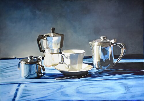 Riflessi 2 by Paolo Terdich, Painting for Sale on Singulart